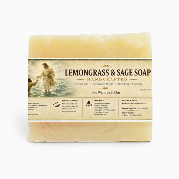 Lemongrass & Sage Soap
