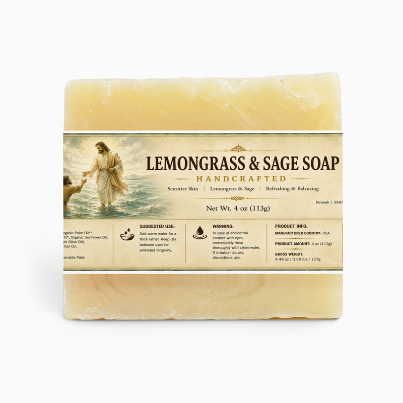 Lemongrass & Sage Soap