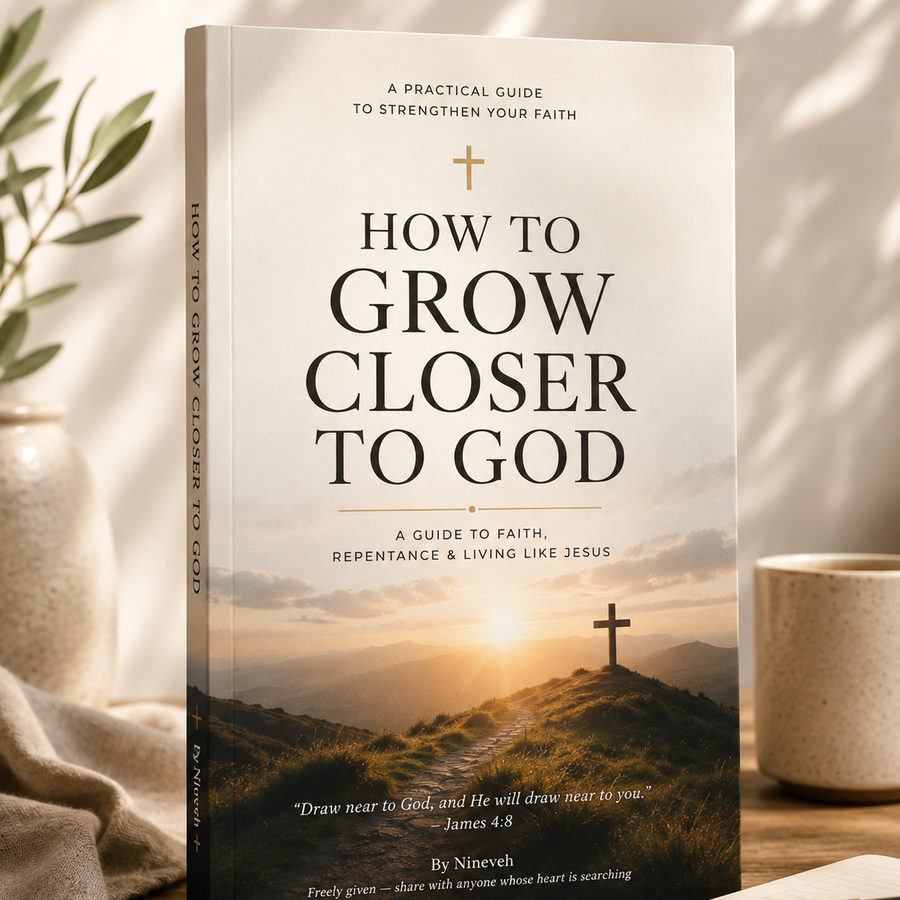How to Grow Closer to God Guide (PDF)