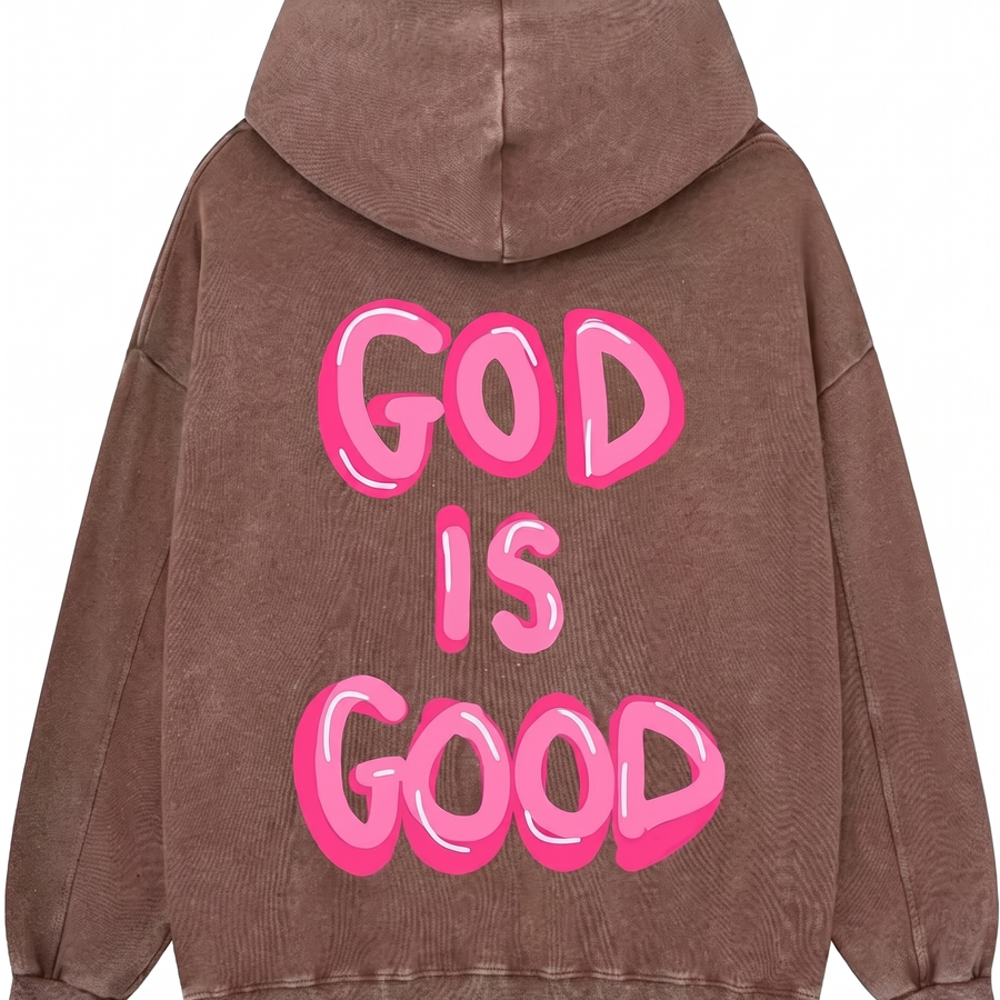 God Is Good Hoodie - Black