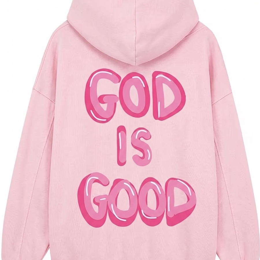 God Is Good Hoodie lifestyle