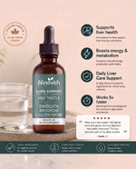 Complete Liver Support Liquid Drops – Milk Thistle, Choline, Dandelion & Artichoke Herbal Blend