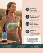 Complete Liver Support Liquid Drops – Milk Thistle, Choline, Dandelion & Artichoke Herbal Blend